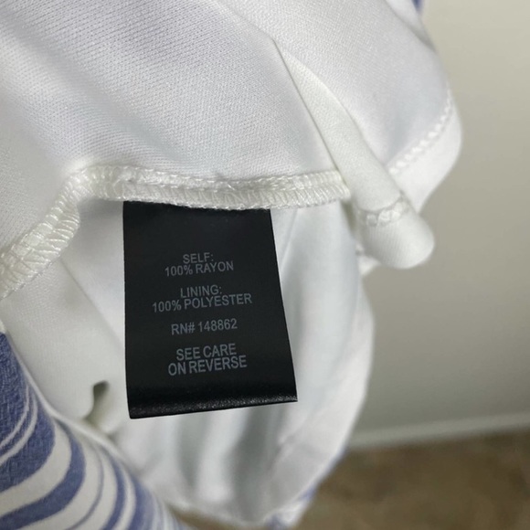 Torrid Blue Nautical Striped Dress - Picture 11 of 15